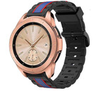 Strap-it® Strap-it Samsung Galaxy Watch 42mm Special Edition band (zwart/blauw)