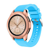 Strap-it® Samsung Galaxy Watch siliconen bandje 42mm (lichtblauw)