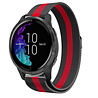 Strap-it® Strap-it Garmin Venu Milanese band (zwart/rood) Strap-it® Strap-it Garmin Venu Milanese band (zwart/rood)