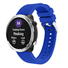 Strap-it® Strap-it Garmin Vivoactive 4 silicone band - 45mm - blauw Strap-it® Strap-it Garmin Vivoactive 4 silicone band - 45mm - blauw