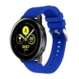 Strap-it® Samsung Galaxy Watch Active silicone band (blauw)
