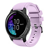 Strap-it® Strap-it Garmin Venu siliconen bandje (lila) Strap-it® Strap-it Garmin Venu siliconen bandje (lila)