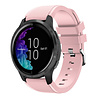 Strap-it® Strap-it Garmin Venu siliconen bandje (lichtroze) Strap-it® Strap-it Garmin Venu siliconen bandje (lichtroze)