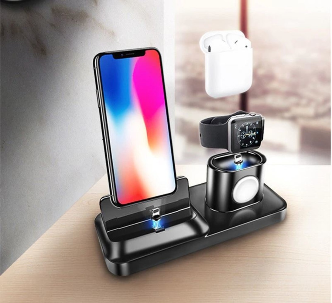 Strap-it® Strap-it Oplaad dock Apple 3-in-1