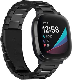 Fitbit Versa 3 stalen bandjes