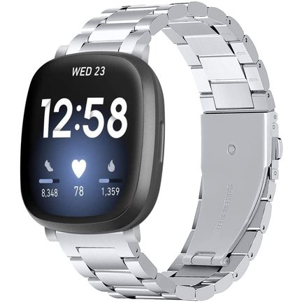 Fitbit Sense stalen bandjes