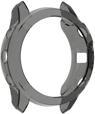 Strap-it® Strap-it Garmin Fenix 6 (Pro) TPU case (transparant zwart)