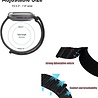 Strap-it® Strap-it Fitbit Sense nylon bandje (zwart) Strap-it® Strap-it Fitbit Sense nylon bandje (zwart)