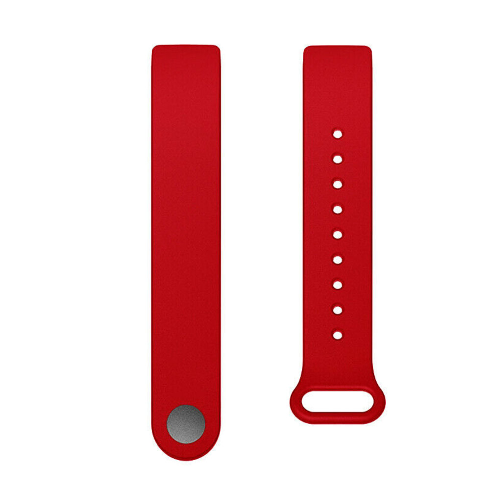 Strap-it® Strap-it Fitbit Inspire  silicone band (rood)