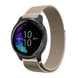 Strap-it® Garmin Venu Milanese band (champagne)