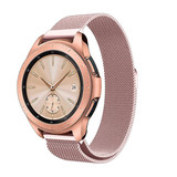 Strap-it® Samsung Galaxy Watch Milanese band 42mm (roze)