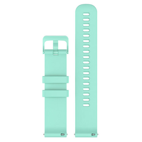 Strap-it® Strap-it Garmin Venu 2s siliconen bandje - 40mm - aqua