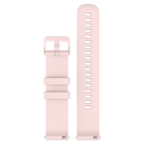 Strap-it® Strap-it Garmin Venu 2s siliconen bandje - 40mm - roze