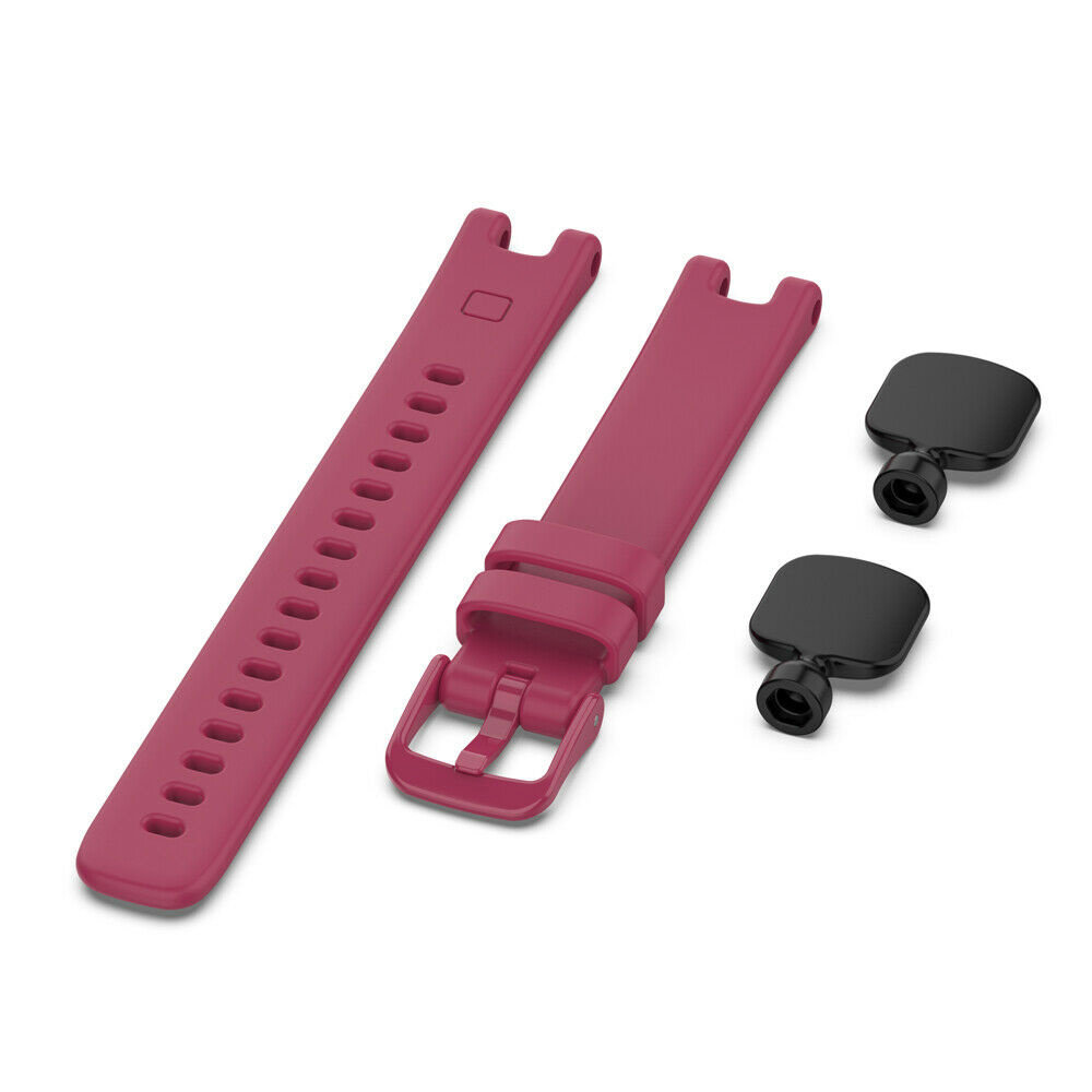 Strap-it® Strap-it Garmin Lily siliconen bandje (wijnrood)