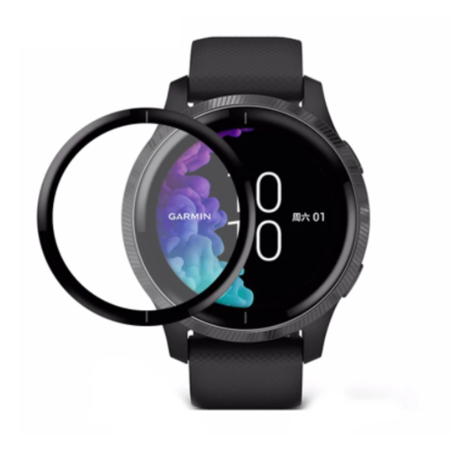 Strap it Strap it Garmin Venu full cover screenprotector
