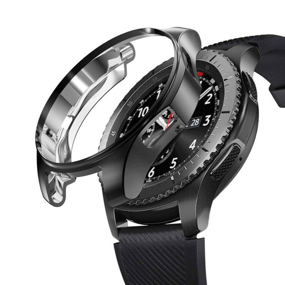 dood markering het formulier Samsung Gear S3 Classic & Frontier TPU beschermhoes (zwart) -  Smartwatchbanden.nl