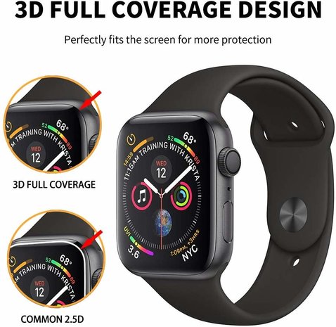 Strap-it® Glazen Screenprotector - 44mm