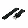 Strap-it® Strap-it Siliconen horlogeband 20mm - universeel - zwart Strap-it® Strap-it Siliconen horlogeband 20mm - universeel - zwart
