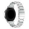 Strap-it® Strap-it Stalen horlogeband 20mm - universeel - zilver Strap-it® Strap-it Stalen horlogeband 20mm - universeel - zilver