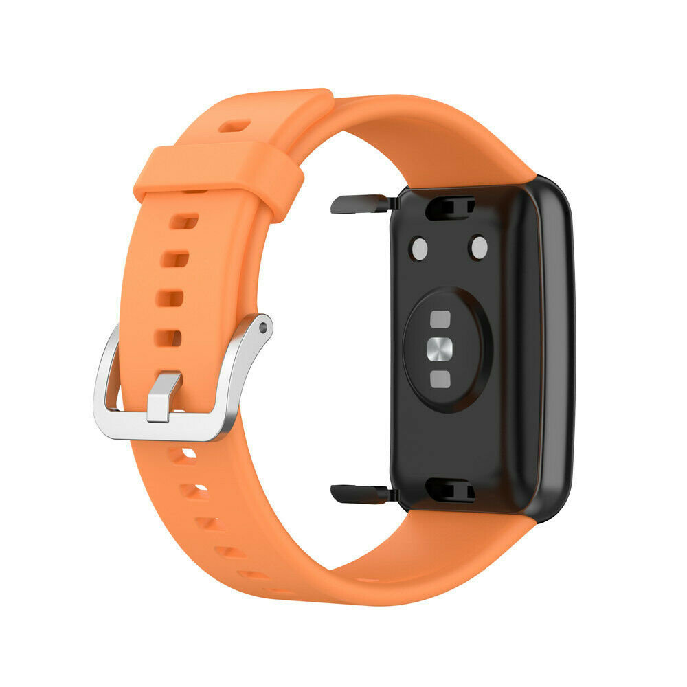 Strap-it® Strap-it Huawei Watch Fit siliconen bandje (oranje)