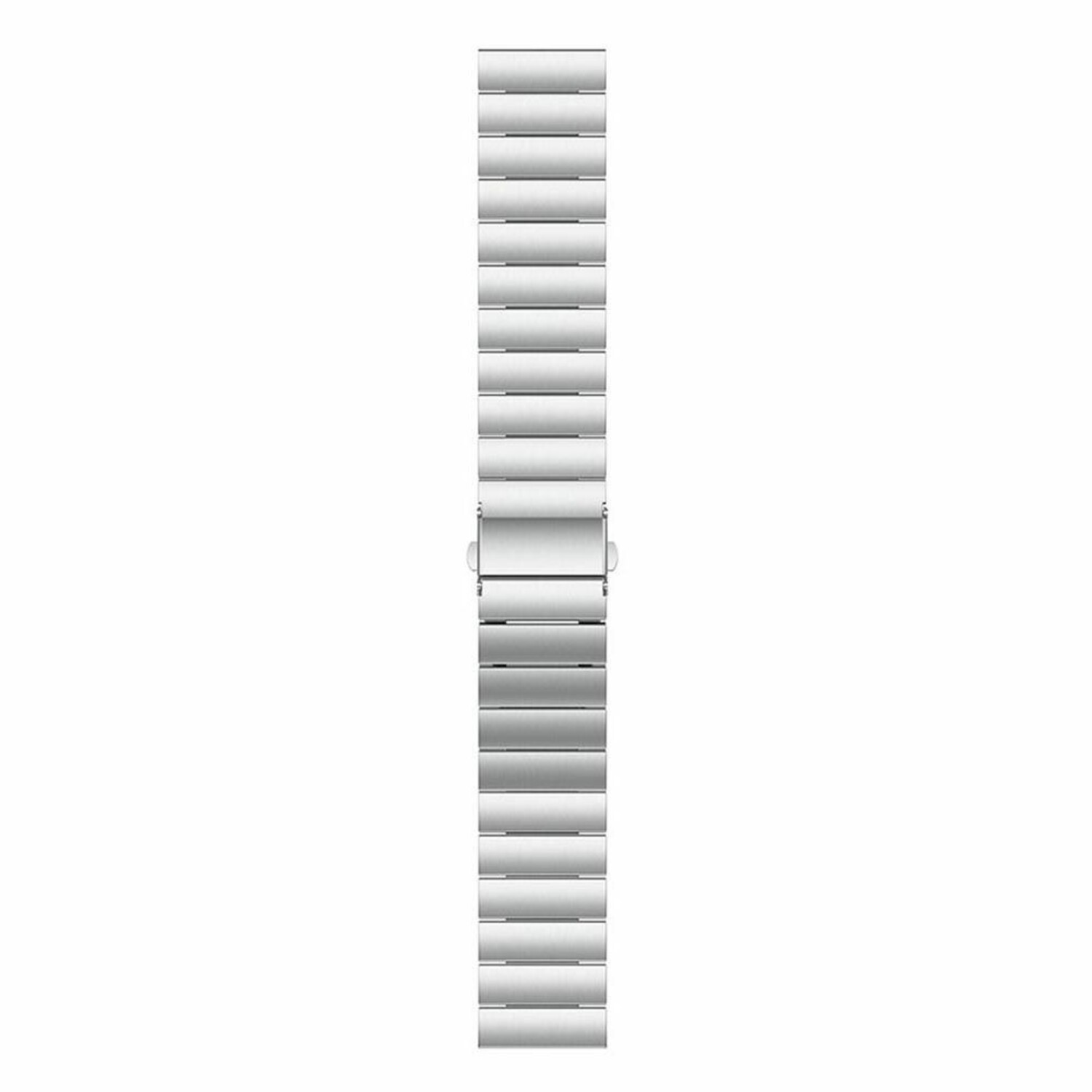 Strap it Strap it metalen horlogeband 22mm universeel zilver
