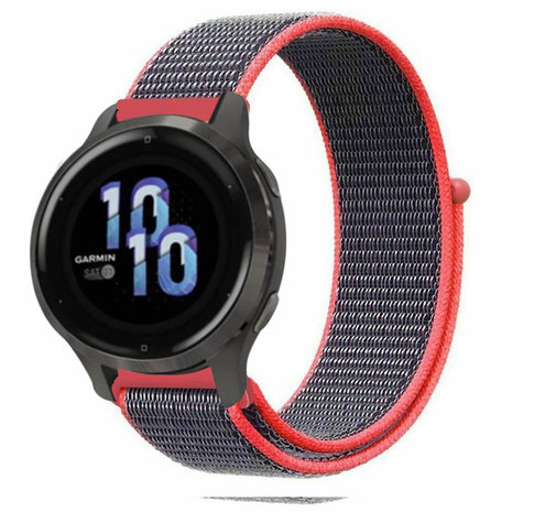 Garmin Venu 2s nylon band 40mm bright powder Smartwatchbanden