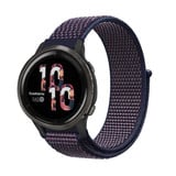 Strap-it® Garmin Venu 2 nylon band - 45mm - paars/blauw