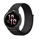 Strap-it® Garmin Venu 2 nylon band - 45mm - zwart