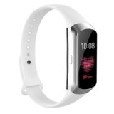Strap-it® Samsung Galaxy Fit siliconen bandje (wit)