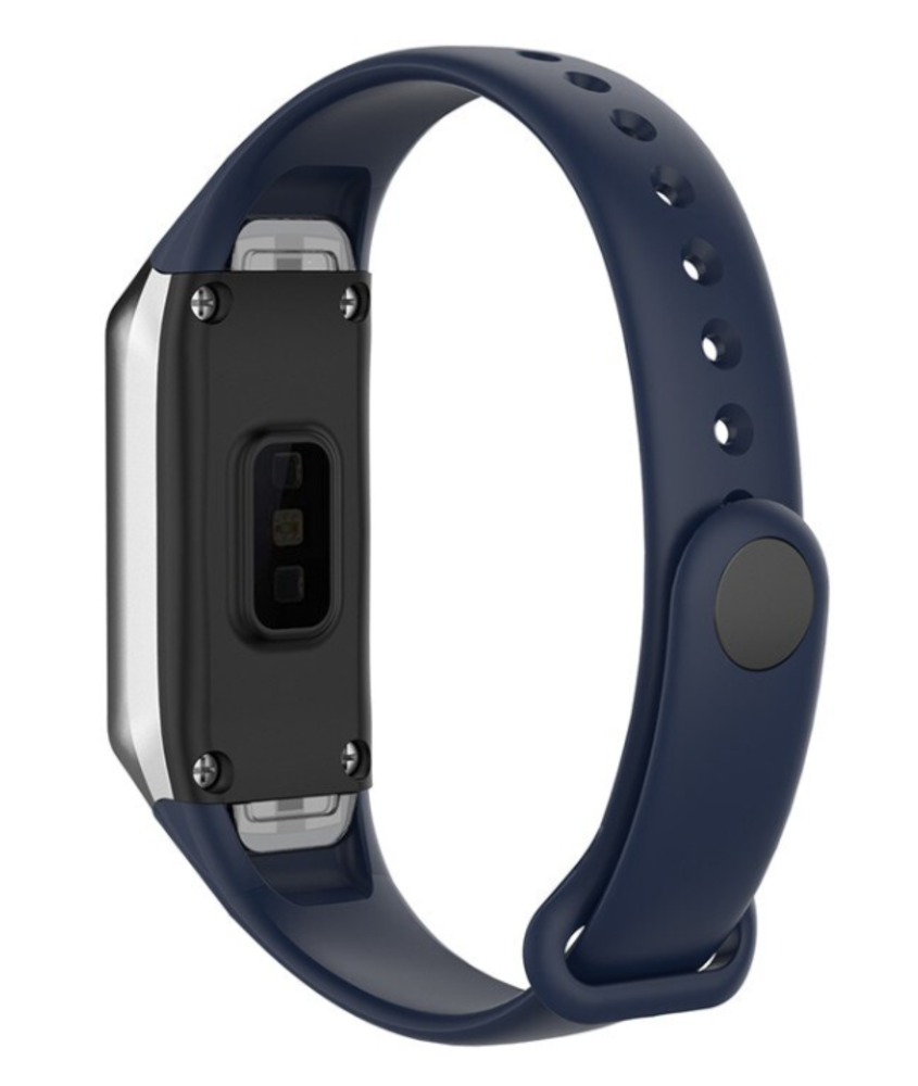 Strap-it® Strap-it Samsung Galaxy Fit siliconen bandje (donkerblauw)