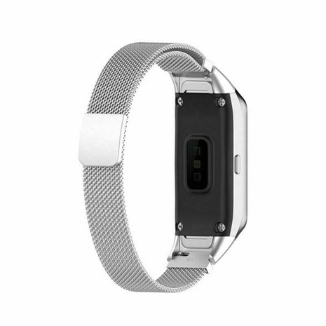 Strap-it® Strap-it Samsung Galaxy Fit Milanese band (zilver) Strap-it® Strap-it Samsung Galaxy Fit Milanese band (zilver)