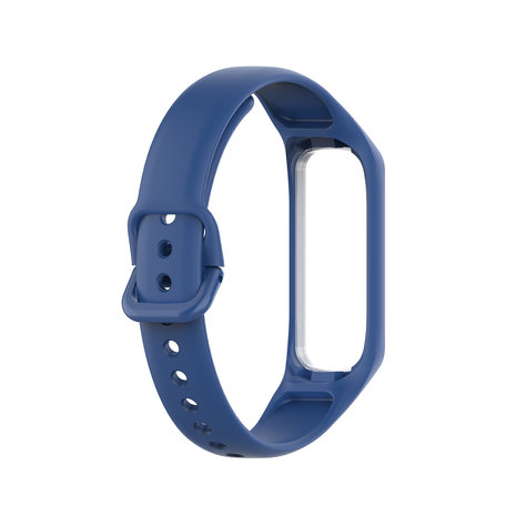 Strap-it® Strap-it Samsung Galaxy Fit 2 siliconen bandje (donkerblauw)
