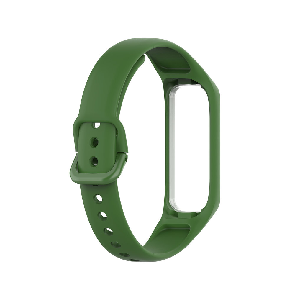 Strap-it® Strap-it Samsung Galaxy Fit 2 siliconen bandje (donkergroen)