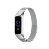 Strap-it® Samsung Galaxy Fit 2 Milanese band (zilver)