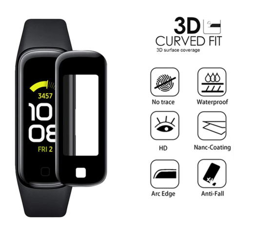 Strap-it® Strap-it Samsung Galaxy Fit 2 screenprotector (glas)