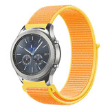 Strap-it® Samsung Gear S3 nylon band (lichtgeel)