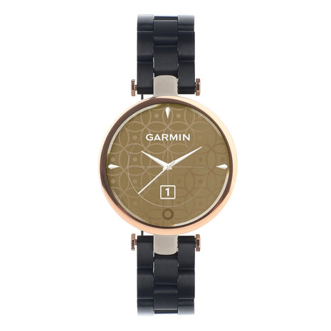 Strap-it® Strap-it Garmin Lily stalen band (zwart)