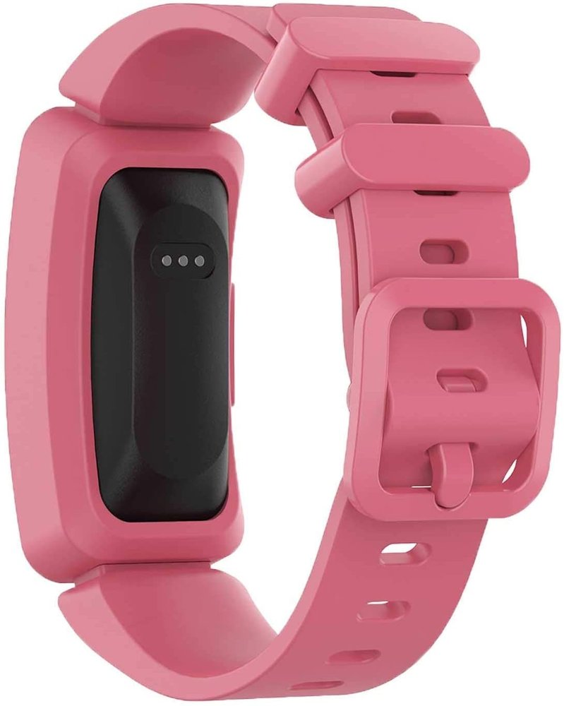 Strap-it® Strap-it Fitbit Ace 2 siliconen bandje (watermeloen)