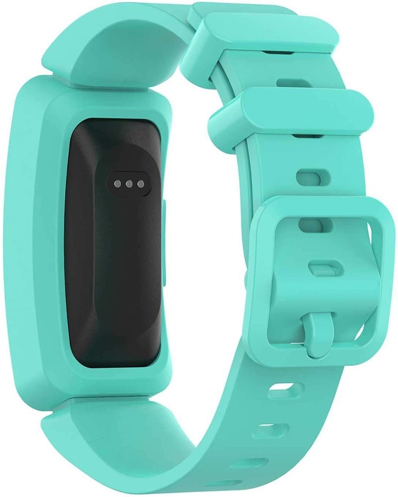 Strap-it® Strap-it Fitbit Ace 2 siliconen bandje (aqua)
