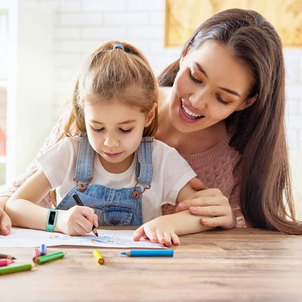 Strap-it® Strap-it Fitbit Ace 2 siliconen bandje (aqua)