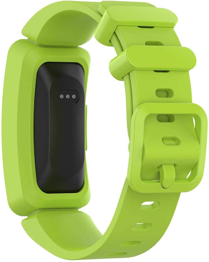 Strap-it® Strap-it Fitbit Ace 2 siliconen bandje (lichtgroen)