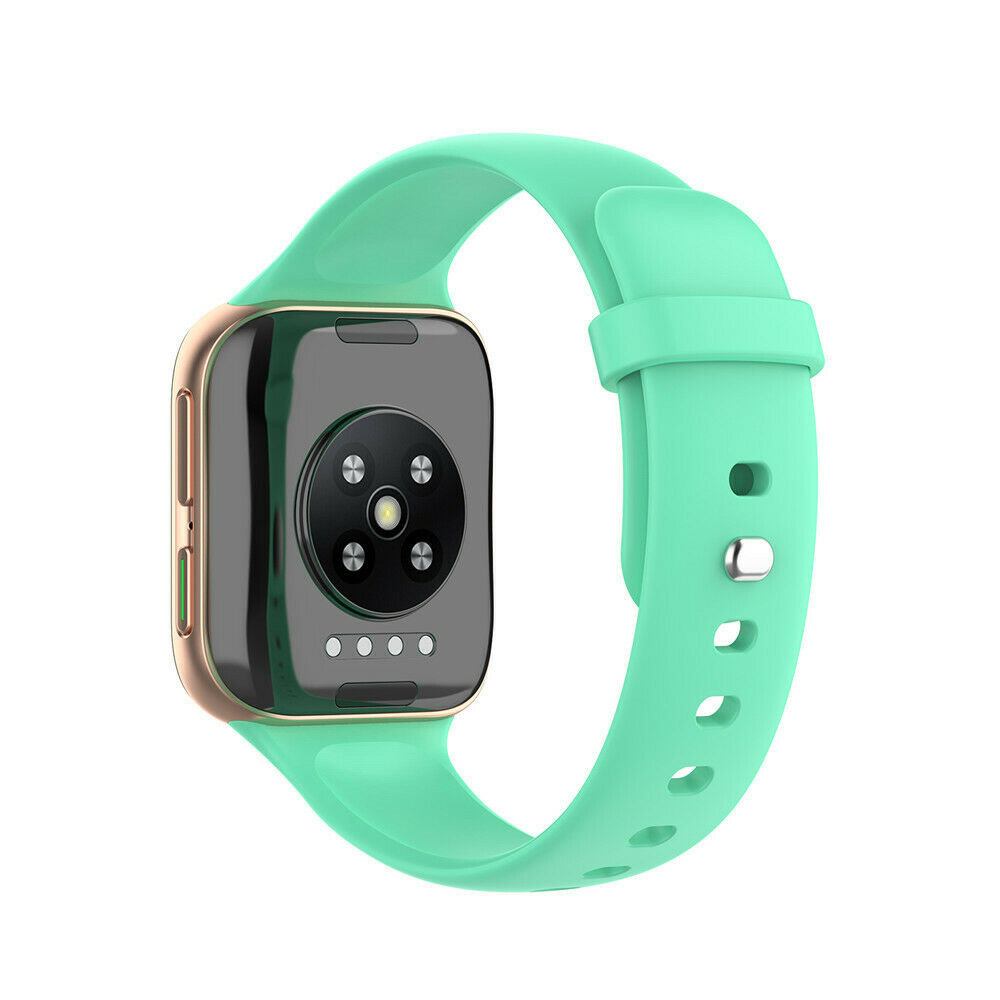 Strap-it® Strap-it Oppo Watch siliconen bandje (aqua)