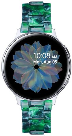 Samsung Galaxy Watch 4 - 44mm resin band (groen) 