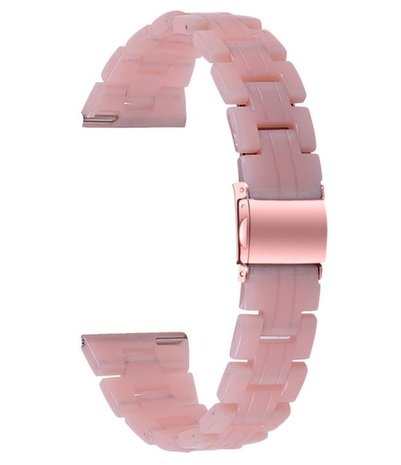 Strap-it® Strap-it Samsung Galaxy Watch Active resin band (roze)