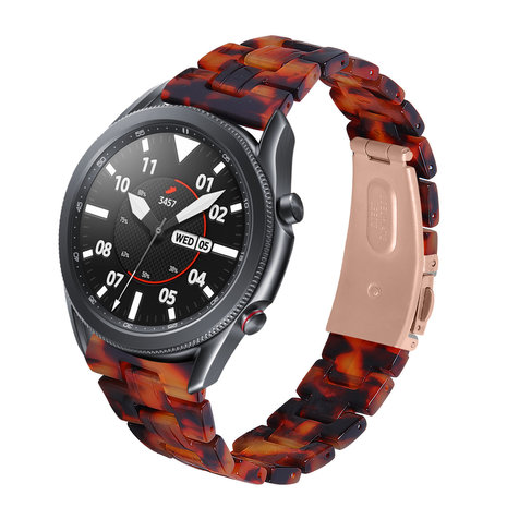 Strap-it® Strap-it Samsung Galaxy Watch 3 45mm resin band (lava) Strap-it® Strap-it Samsung Galaxy Watch 3 45mm resin band (lava)