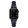 Strap-it® Strap-it Apple Watch stalen band (zwart/wit) Strap-it® Strap-it Apple Watch stalen band (zwart/wit)