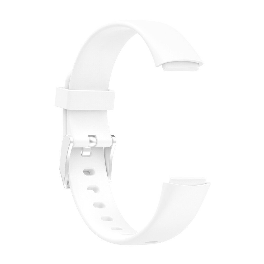 Strap-it® Strap-it Fitbit Luxe siliconen bandje (wit)