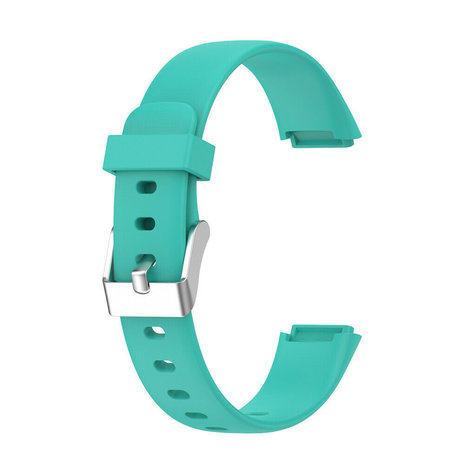 Strap-it® Strap-it Fitbit Luxe siliconen bandje (aqua)