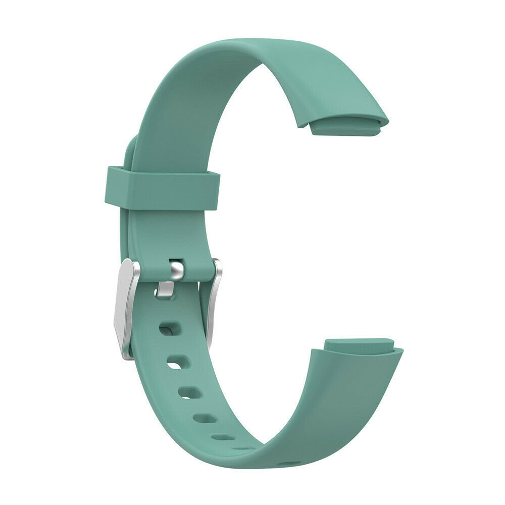 Strap-it® Strap-it Fitbit Luxe siliconen bandje (dennengroen)