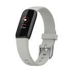 Strap-it® Strap-it Fitbit Luxe siliconen bandje (grijs)